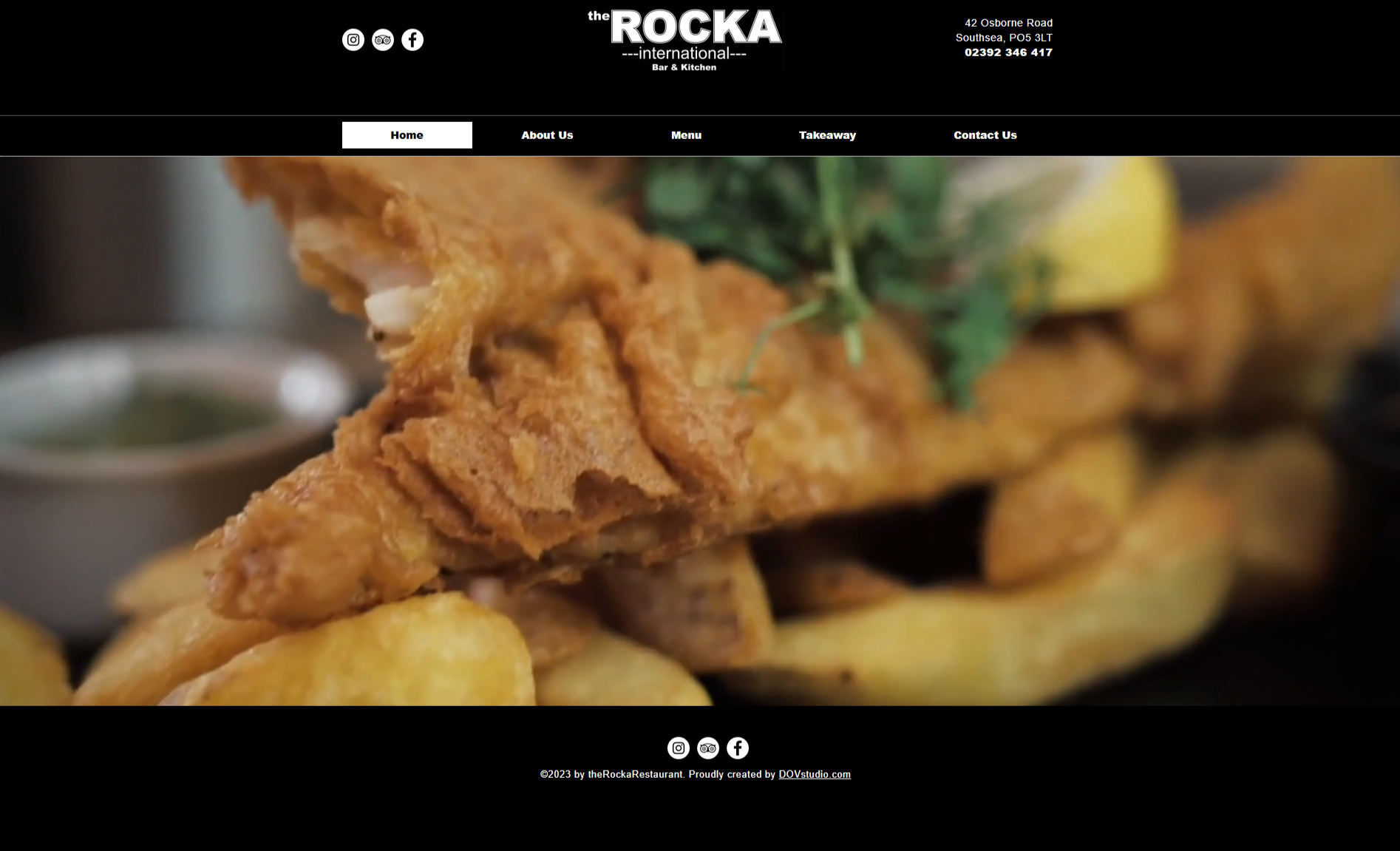 Rocka website design